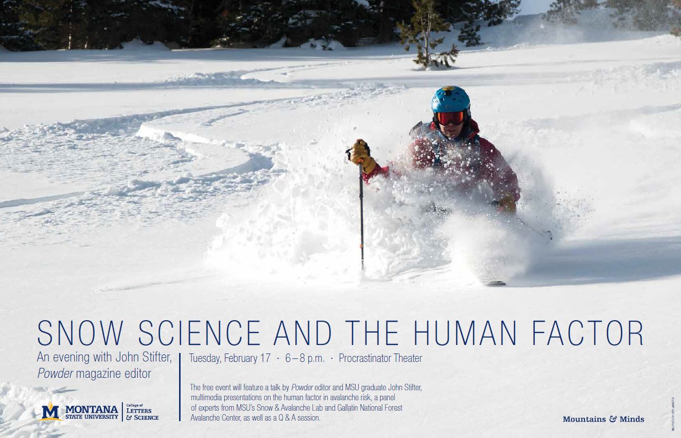 Snow Science and the Human Factor