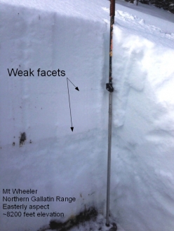 Poor structure on Mt Wheeler - 14 Feb 2013