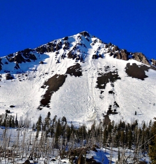 Wet Loose Avalanche near Cooke City