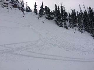 Snowbike Triggered Avalanche Near Cooke City