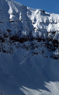 Natural Avalanche Mt Bole - Northern Gallatin Ragne 2/22/15