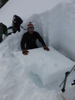 Stable Snow Buck Ridge - 28 Feb 16